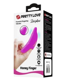PRETTY LOVE – POTENTE STIMOLATORE DELLE DITA DELPHINI VIOLA