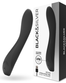 BLACK&SILVER – VIBRATORE KEAN TOUCH CONTROL