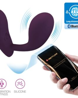 PRETTY LOVE - BAIRD G-SPOT 12 VIBRAZIONI RICARICABILE APP LILA