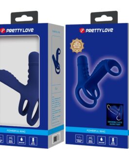 PRETTY LOVE – ANELLO VIBRANTE ELISH CON ESTENSIONE BLU