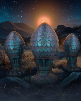 EPIC – VRAKOS PLUG ANALE DRAGON EGG TAGLIA L