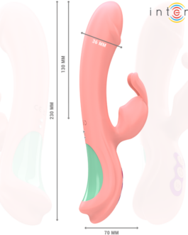 INTENSE – RACHEL RABBIT VIBRATOR 5 VIBRAZIONI ROSA