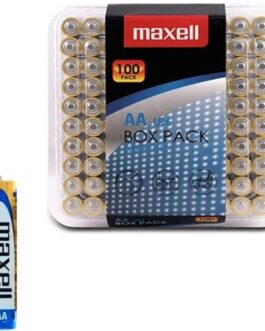 MAXELL – BATTERIA ALCALINICA AA LR6 CONFEZIONE*100 BATTERIE