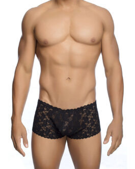 MOB – BOXER ENCAJE NEGRO TALLA S/M
