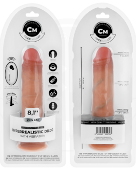 COCK MILLER – DILDO REALISTICO CON VENTOSA E TELECOMANDO VIBRAZIONE 20,5 CM