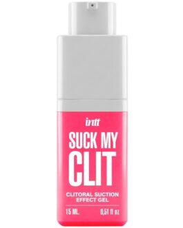 INTT – SUCK MY CLIT GEL EFFETTO ASPIRAZIONE FRAGOLA SELVAGGIA 15 ML