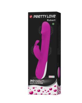 PRETTY LOVE – FLIRTAZIONE VIBRATORE ROBERT CON STIMOLATORE CLITORIDE