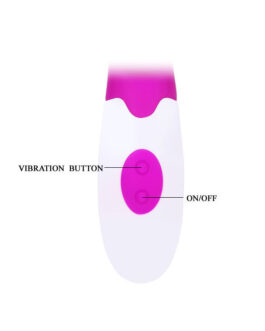 PRETTY LOVE – FLIRTATION VIBRATORE ALVIS CON STIMOLATORE DEL CLITORIDE