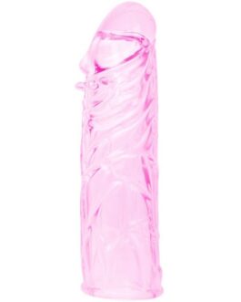 BAILE – COPERTURA PENE IN SILICONE STIMOLANTE ROSA 13 CM