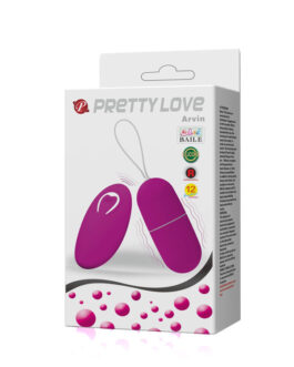 PRETTY LOVE – UOVO VIBRANTE ARVIN TELECOMANDO 12V
