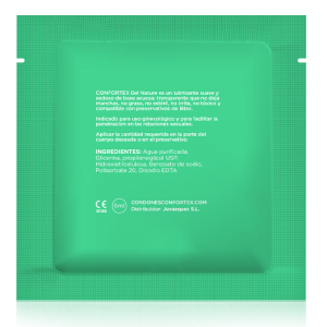 CONFORTEX – LUBRIFICANTE SINGOLA DOSE 6ML SCATOLA / BUSTA DA 100 UNITÀ