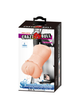 CRAZY BULL – MASTURBADOR PELLE ACQUA MODELLO VAGINA 2