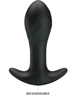 PRETTY LOVE – VIBRATORE ANALE NERO