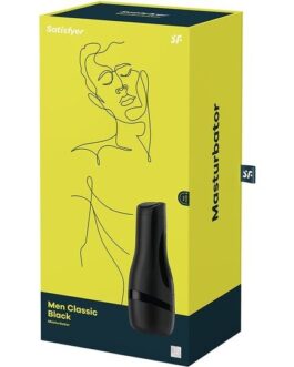 SATISFYER MASTURBADOR UOMO CLASSIC NERO