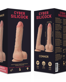 CYBER SILICOCK – CONNOR SILICONE LIQUIDO MORBIDO ULTRA REALISTICO 20.5 CM -O- 3.7 CM