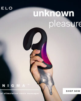 LELO – MASSAGGIATORE STIMOLAZIONE DOPPIA ASPIRAZIONE ENIGMA NERO