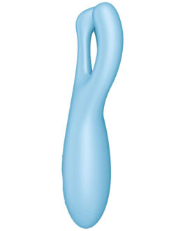 SATISFYER THREESOME 4 VIBRATOR APP – BLUE