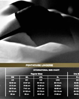 PENTHOUSE – TOO HOT TO BE REAL TANGA BURDEOS S/M