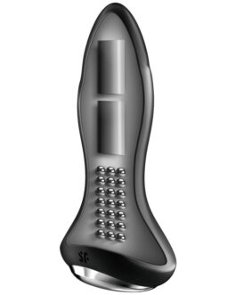 SATISFYER ROTATOR PLUG 1+ VIBRATING PLUG APP – BLACK