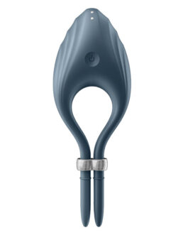 SATISFYER DUELIST ANILLO VIBRADOR – GRIS