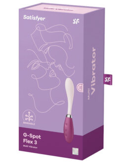 SATISFYER – G-SPOT FLEX 3 MULTI VIBRADOR GRIS