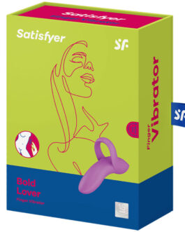 SATISFYER – BOLD LOVER DEDAL VIBRADOR BLANCO