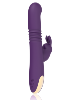 TREASURE – BASTIAN VIBRATORE RABBIT UP & DOWN ROTATORE E VIBRATORE + TELECOMANDO WATCHME