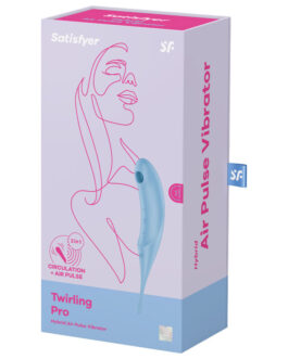 SATISFYER TWIRLING PRO ESTIMULADOR Y VIBRADOR – ROJO