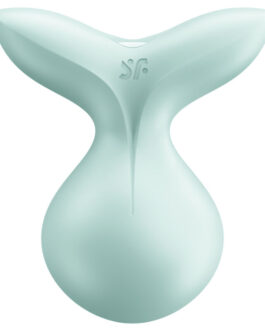 SATISFYER VIVA LA VULVA 3 LAY-ON VIBRATOR – GREEN