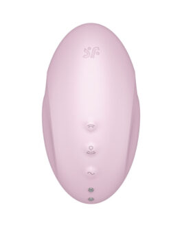 SATISFYER VULVA LOVER 3 AIR PULSE STIMULATOR & VIBRATOR – PINK