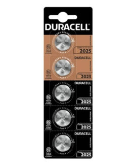 DURACELL – BATTERIA BOTTONE LITIO CR2025 3V 5 UNIT