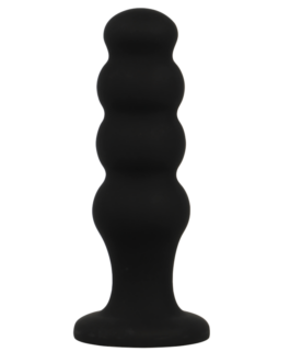 BLACK&SILVER – PLUG ANALE IN SILICONE SCOTT PREMIUM NERO