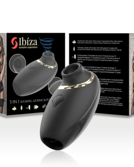 IBIZA – 3 IN 1 SUCCHIARE, LECCARE E VIBRARE