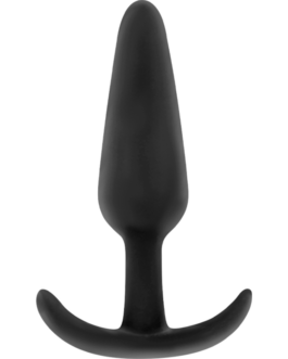BLACK&SILVER – PLUG ANALE IN SILICONE HANSEL CON MANIGLIA PICCOLO