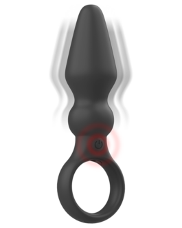 BLACK&SILVER – POTENTE PLUG ANALE IN SILICONE OZZY