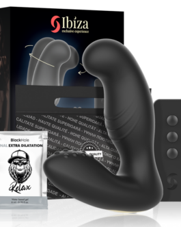 IBIZA – MASSAGGIATORE ANALE TELECOMANDO 10 x 3,5 CM