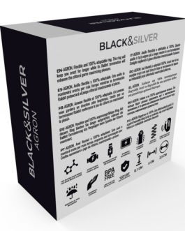 BLACK&SILVER – ANELLO AGRON 2.O