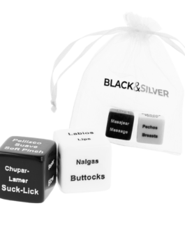 BLACK&SILVER – DADI PER COPPIE ES/EN