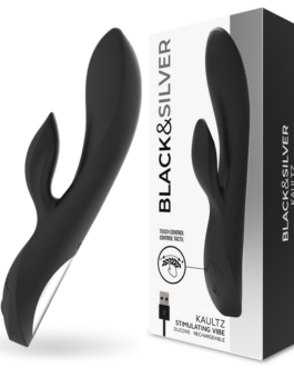 BLACK&SILVER – VIBRATORE TOUCH CONTROL KAULTZ