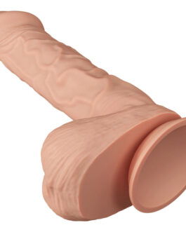 BAILE – BELLISSIMO INCONTRO BERGRISI DILDO FLESSIBILE REALISTICO 26 CM NATURALE