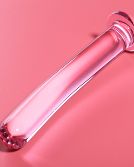 NEBULA SERIES BY IBIZA – MODELLO 9 DILDO IN VETRO BOROSILICATO 15,5 X 2,5 CM ROSA