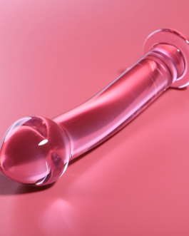 NEBULA SERIES BY IBIZA – MODELLO 11 DILDO IN VETRO BOROSILICATO 16 X 3 CM ROSA