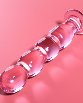 NEBULA SERIES BY IBIZA – MODELLO 10 DILDO IN VETRO BOROSILICATO 16,5 X 3,5 CM ROSA