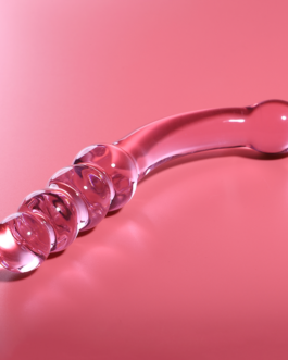 NEBULA SERIES BY IBIZA – MODELLO 14 DILDO IN VETRO BOROSILICATO 18,5 X 3 CM ROSA