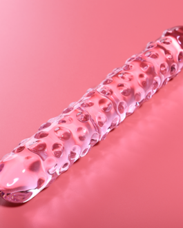 NEBULA SERIES BY IBIZA – MODELLO 15 DILDO IN VETRO BOROSILICATO 18,5 X 3 CM ROSA
