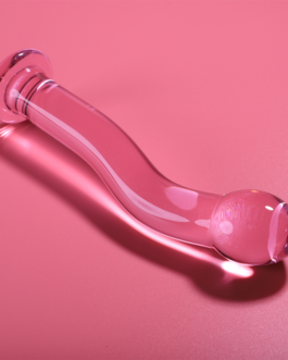 NEBULA SERIES BY IBIZA – MODELLO 18 DILDO IN VETRO BOROSILICATO 18,5 X 3,5 CM ROSA