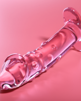 NEBULA SERIES BY IBIZA – MODELLO 19 DILDO IN VETRO BOROSILICATO 18,5 X 4 CM ROSA