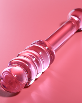 NEBULA SERIES BY IBIZA – MODELLO 20 DILDO IN VETRO BOROSILICATO 20,5 X 3 CM ROSA