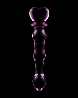 NEBULA SERIES BY IBIZA – MODELLO 21 DILDO IN VETRO BOROSILICATO 20,5 X 3,5 CM ROSA