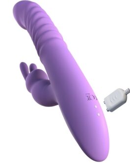 FANTASY FOR HER – STIMOLATORE PER CLITORIDE CONIGLIO CON FUNZIONE CALORE OSCILLAZIONE E VIBRAZIONE VIOLA